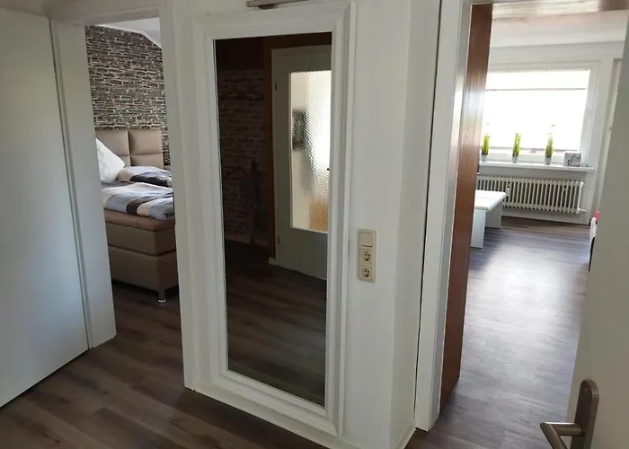 Harz Valley -mit Fernblick In Den Harz. Goslar